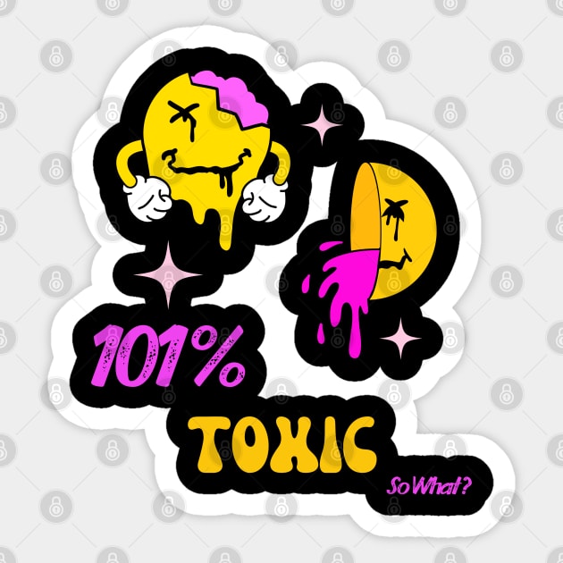 Toxic women Sticker by SibilinoWinkel